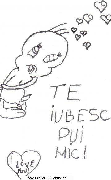 desenele mele iubesc pui