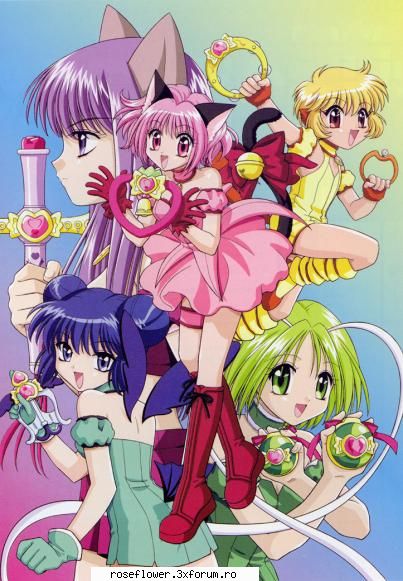 Gasca Mew Mew - Tokyo Mew Mew Ma uitam mereu inainte la ele - Tokio Mew Mew Power