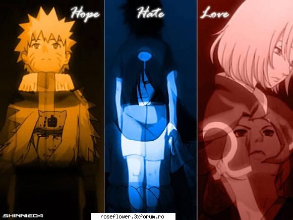 Team 7 - hope,hate and love - Naruto