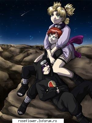 echipa din satul nisipului - ce draguti sunt cei trei frati - Naruto