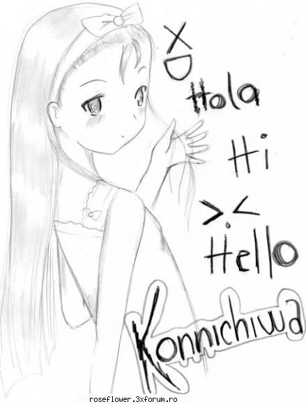 hey ya...:X - numele meu este denisa ...prietenii imi mai spun - Nou veniti